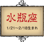 水瓶座